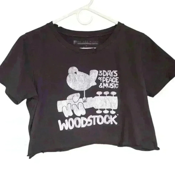 Woodstock Cropped T-Shirt - Picture 2 of 5